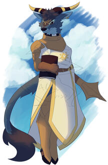 Fullbody Cel Shaded + Simple background